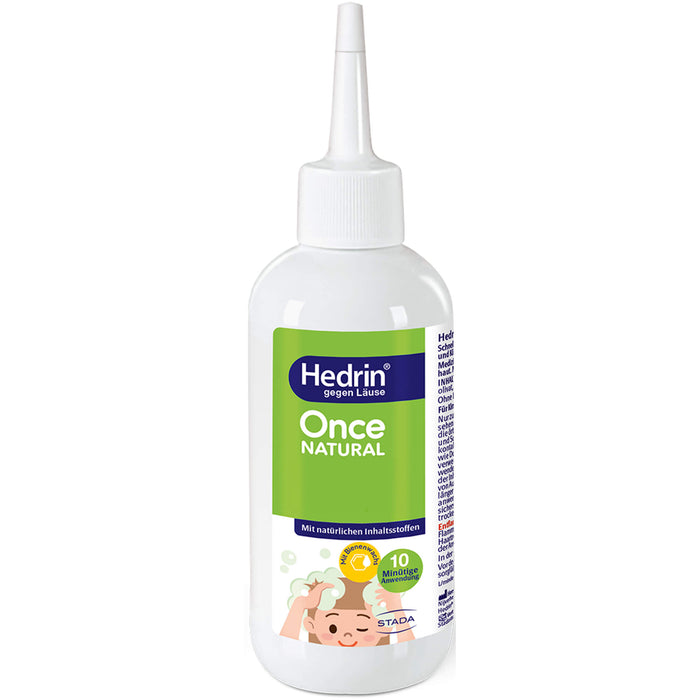 Hedrin gegen Läuse Once Natural Lösung 10 minütige Anwendung, 100 ml Solution