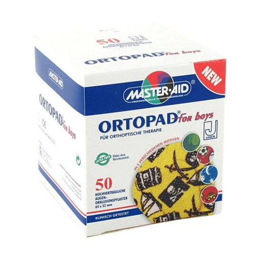 ORTOPAD for boys Junior Augenokklusionspflaster, 50 St. Pflaster