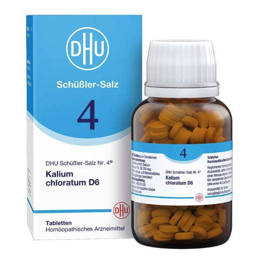 DHU Schüßler-Salz Nr. 4 Kalium chloratum D6, 420 St. Tabletten