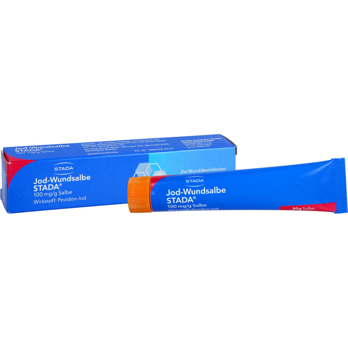 STADA Jod-Wundsalbe 100 mg/g Salbe, 20 g Ointment