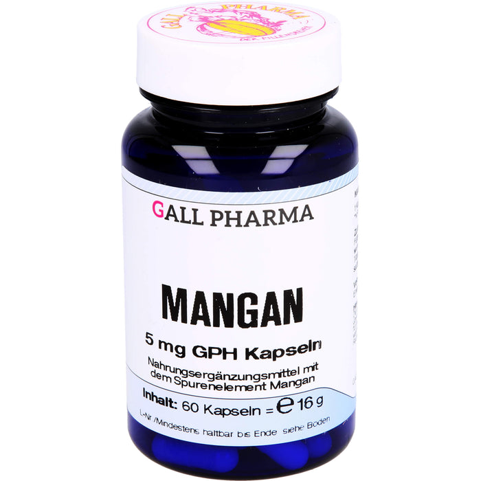 GALL PHARMA Mangan 5 mg Kapseln, 60 St. Kapseln