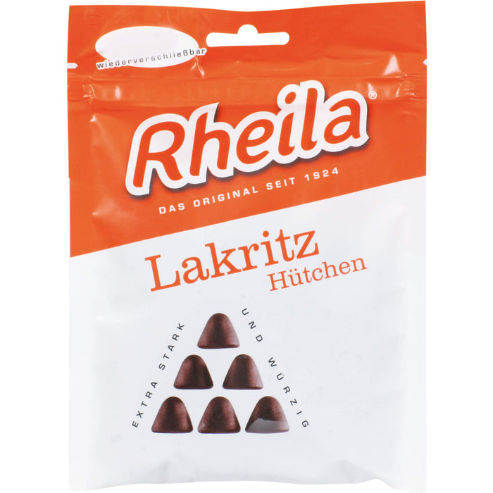 Rheila Lakritz Hütchen Gummidrops, 90 g Bonbons