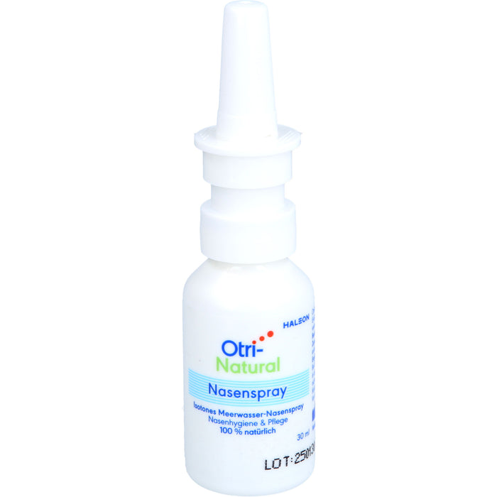 OtriNatural Schnupfenspray hypertones natürliches abschwellendes Meerwasserspray, 30 ml Solution
