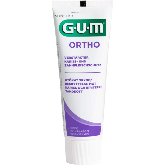 GUM Ortho Zahngel, 75 ml Gel