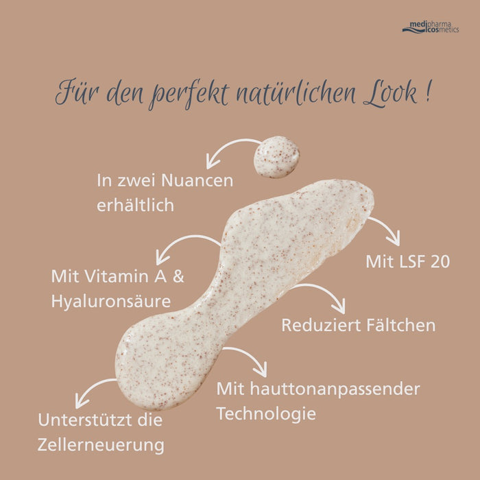 Hyaluron Nude Perfection Fluid getönt mittl HT L20, 50 ml Cream