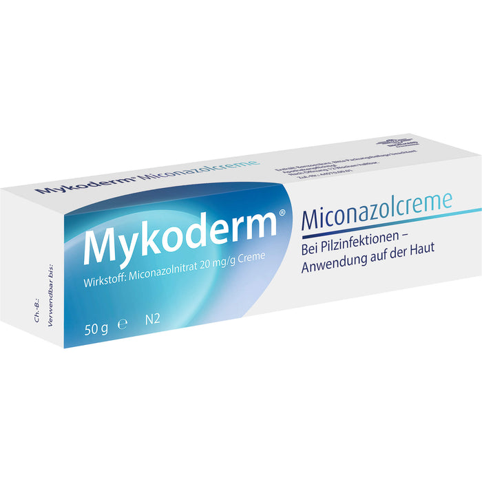 Mykoderm  Miconazolcreme, 50 g Crème