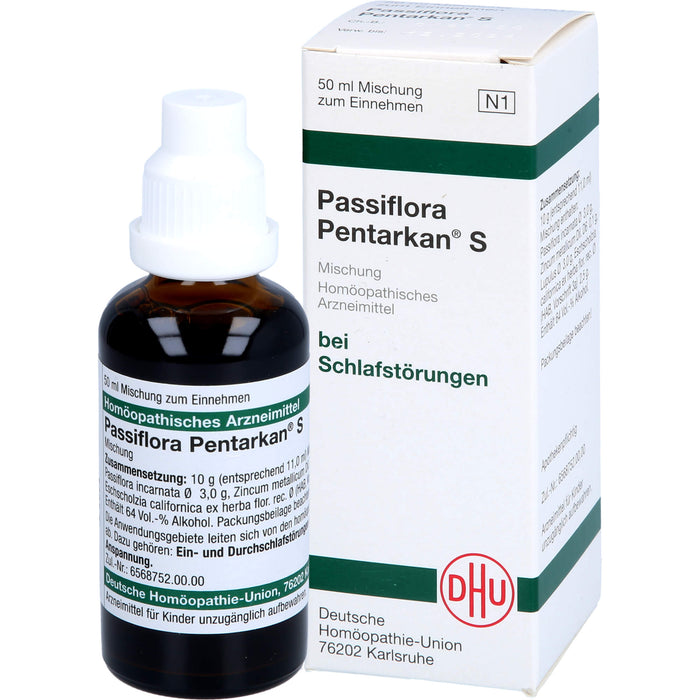 DHU Passiflora Pentarkan S Mischung bei Schlafstörungen, 50 ml Solution