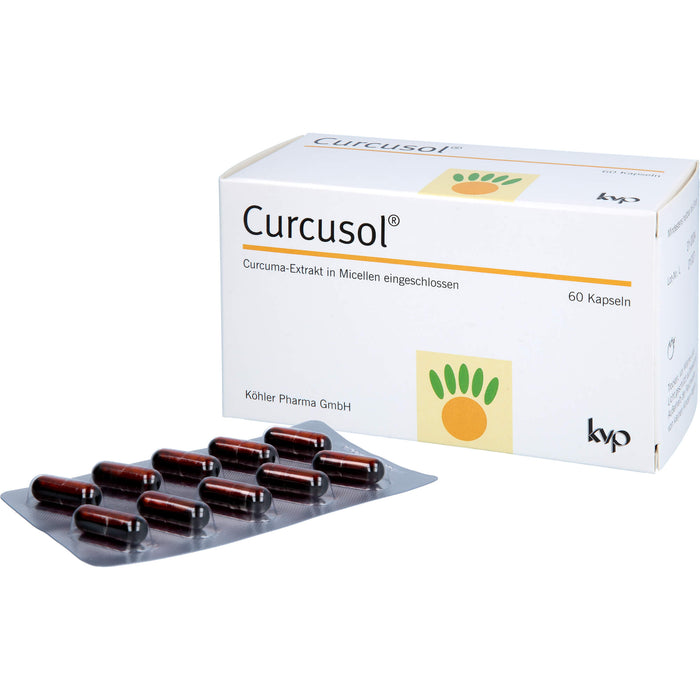 Curcusol Curcuma-Extrakt Kapseln, 60 pcs. Capsules