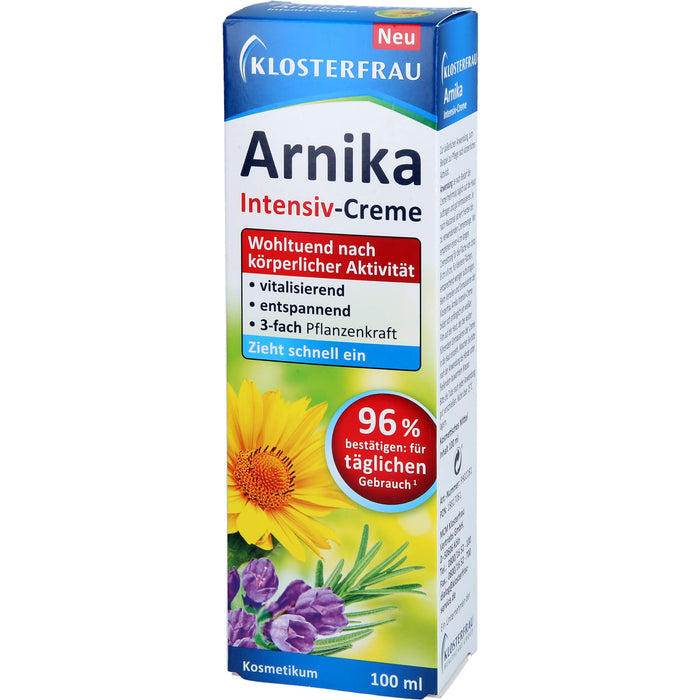 Klosterfrau Arnika Intensiv-Creme wohltuend nach körperlicher Aktivität, 100 ml Cream