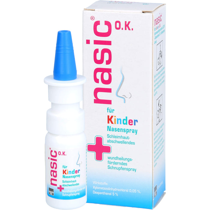 Nasic O.K. für Kinder Nasenspray, 10 ml Lösung