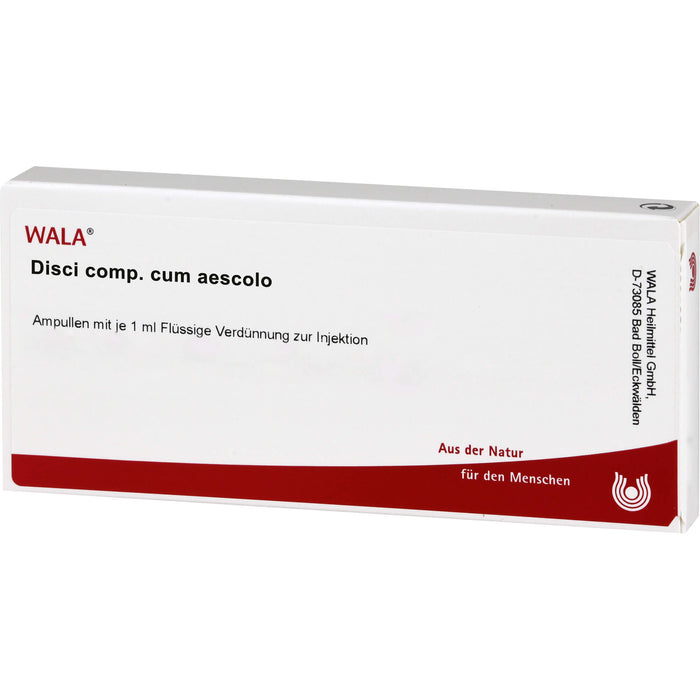 Disci comp. c. Aescolo Wala Ampullen, 10X1 ml AMP