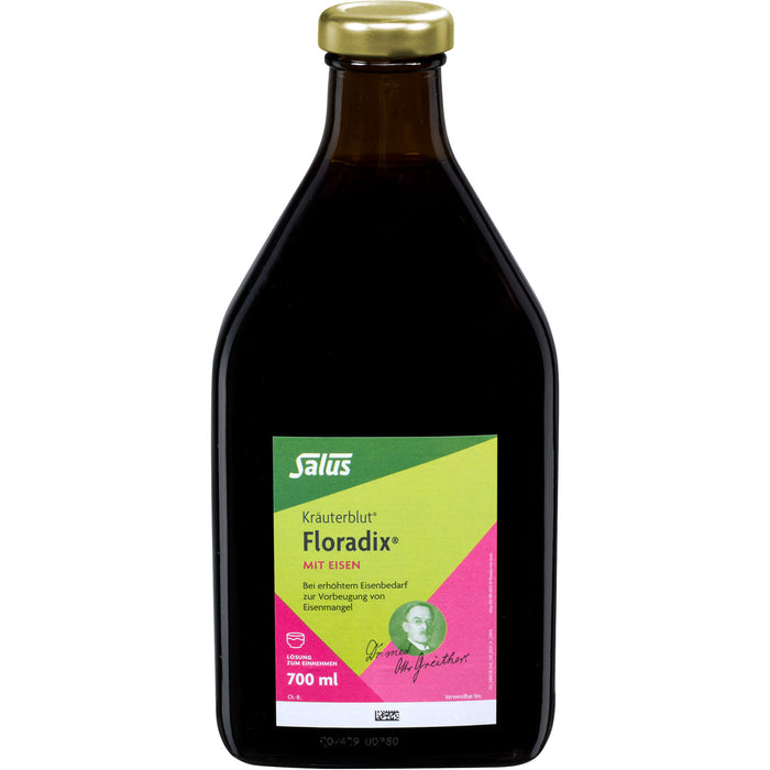 Floradix mit Eisen Lösung, 700 ml Solution