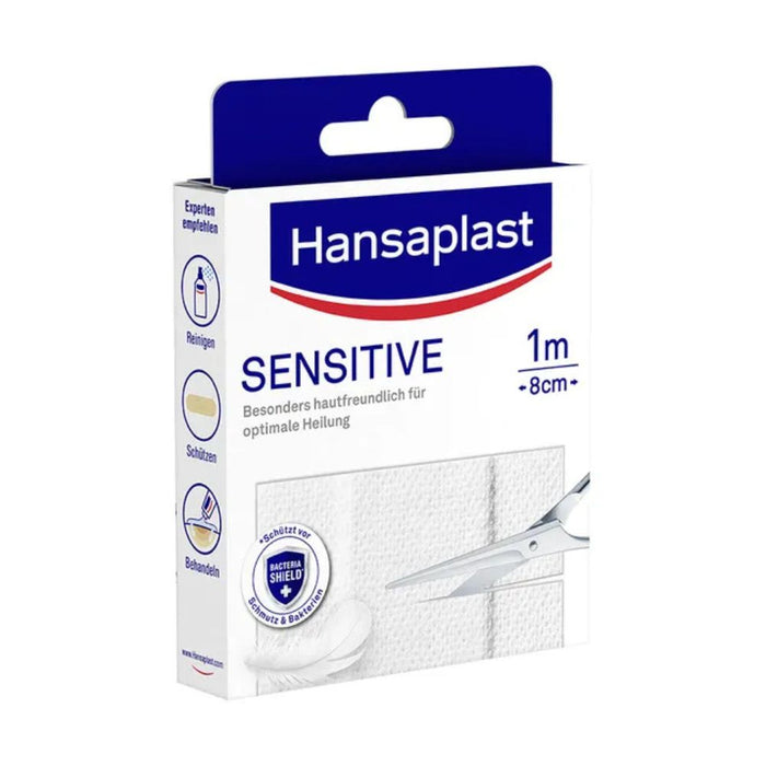 Hansaplast Sensitive Pflaster Hypoallergen 1mx8cm, 1 pc Pansement