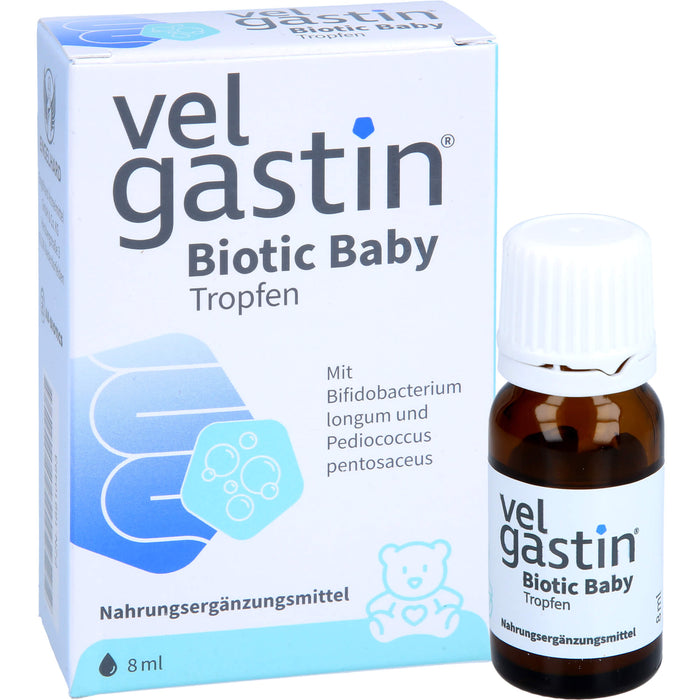 Velgastin Biotic Baby Tropfen, 8 ml Solution