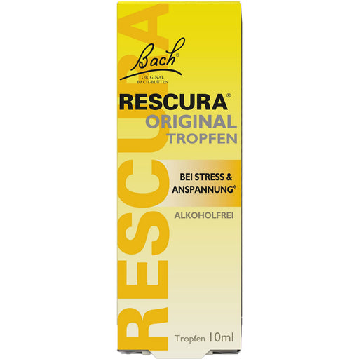RESCURA Bachblüten Tropfen bei Stress und Anspannung, 10 ml Lösung