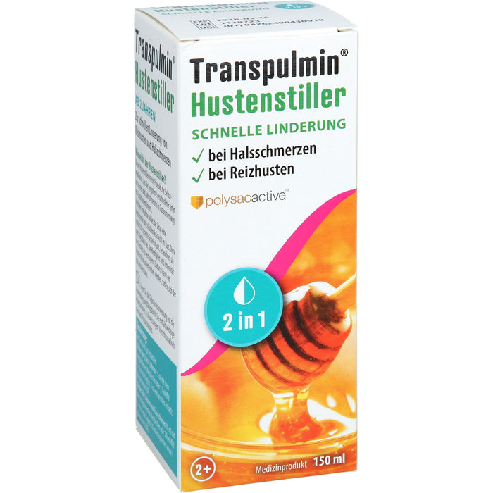 Transpulmin Hustenstiller Sirup, 150 ml Solution