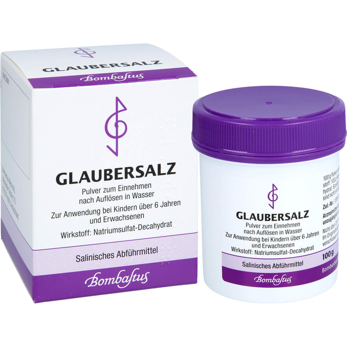 Bombastus Glaubersalz, 100 g Poudre