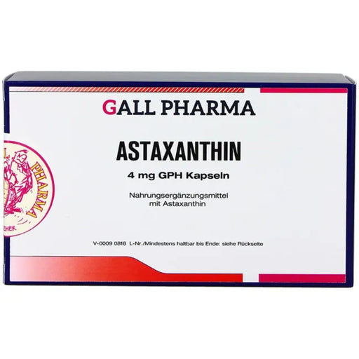 GALL PHARMA Astaxanthin 4 mg GPH Kapseln, 90 St. Kapseln