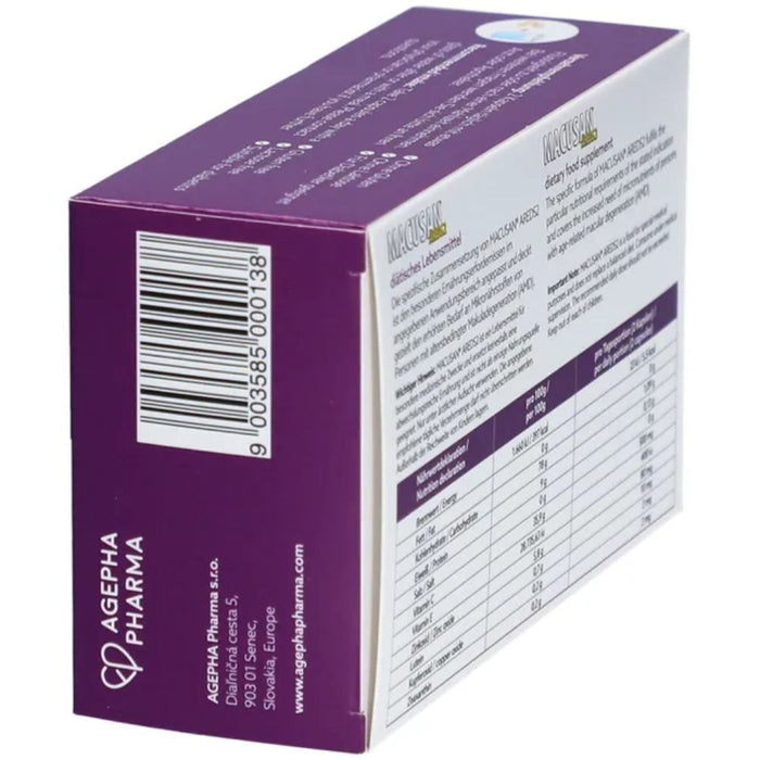 Macusan Areds2 Kapseln zum Erhalt normaler Sehkraft, 60 pcs. Capsules
