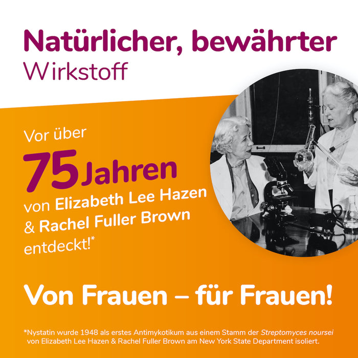 Biofanal bei Scheidenpilz Vaginaltabletten 100 000 I.E., 6 pcs. Tablets