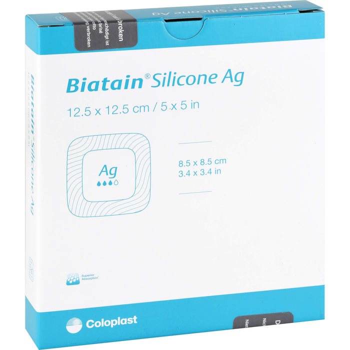 Biatain Silicone Ag Schaumverband, 5 St VER
