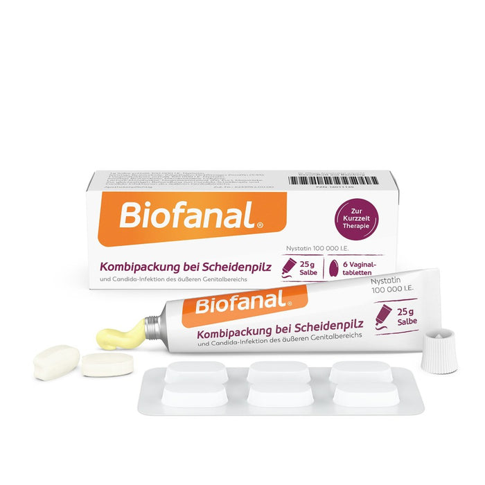 Biofanal Kombipackung bei Scheidenpilz, 1 St. Kombipackung
