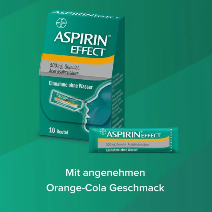 ASPIRIN Effect Granulat, 10 pc Sachets