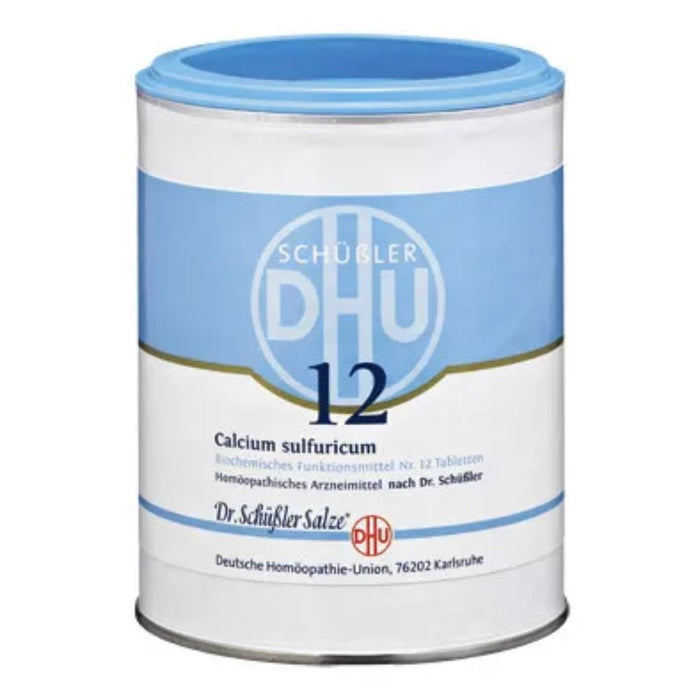DHU Schüßler-Salz Nr. 12 Calcium sulfuricum D 3 Tabletten, 1000 St. Tabletten
