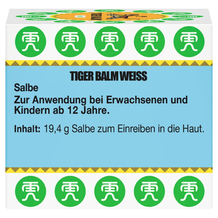 Tiger Balm weiss Salbe, 19.4 g Creme