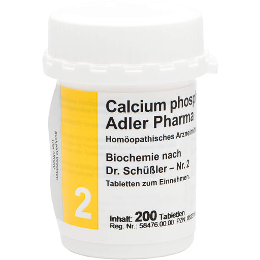 Biochemie Adler 2 Calcium phosphoricum D6 Tbl., 200 St TAB