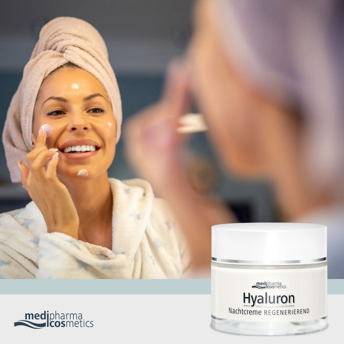 Hyaluron Nachtcreme regenerierend, 50 ml Cream