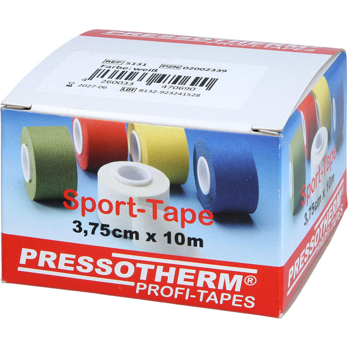 Pressotherm Sport-Tape weiß 3,8cmx10m, 1 St VER