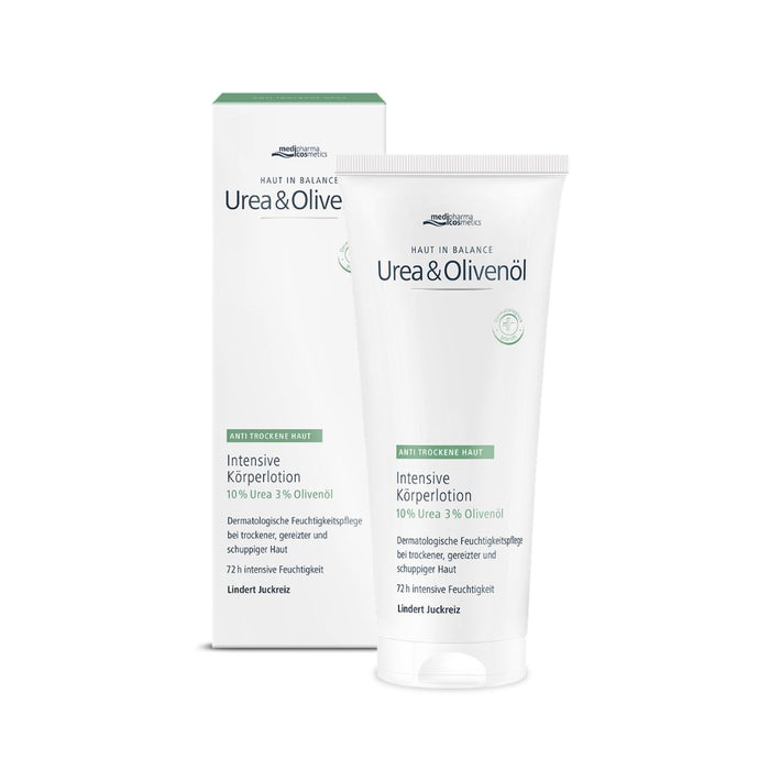 medipharma cosmetics Haut in Balance Urea & Olivenöl intensive Körperlotion, 200 ml Lotion