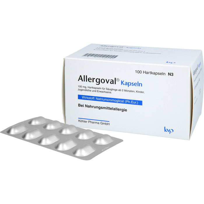 Allergoval Kapseln bei Nahrungsmittelallergie, 100 pcs. Capsules