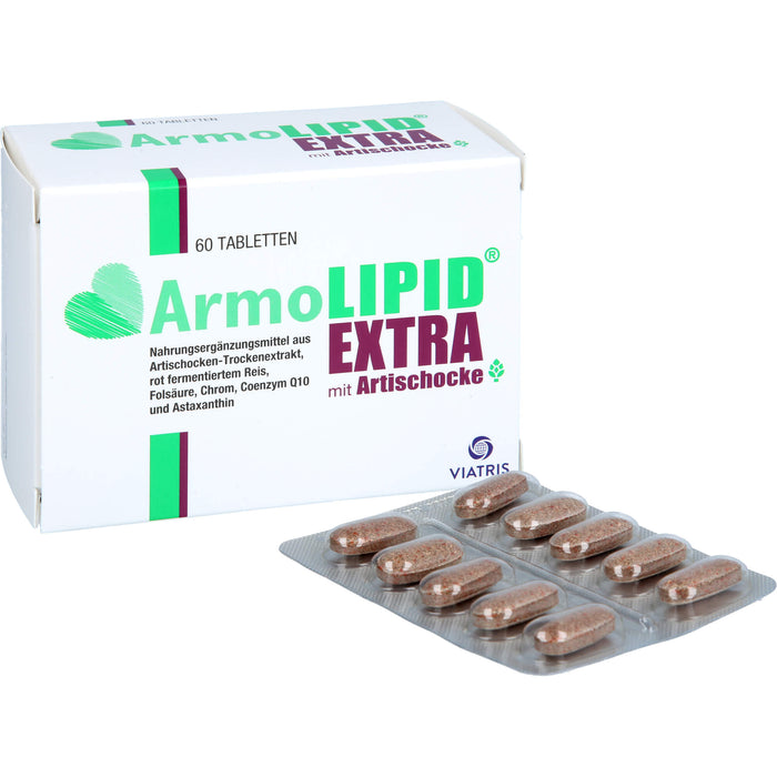 ArmoLIPID Extra Tabletten mit Artischocke, 60 St. Tabletten