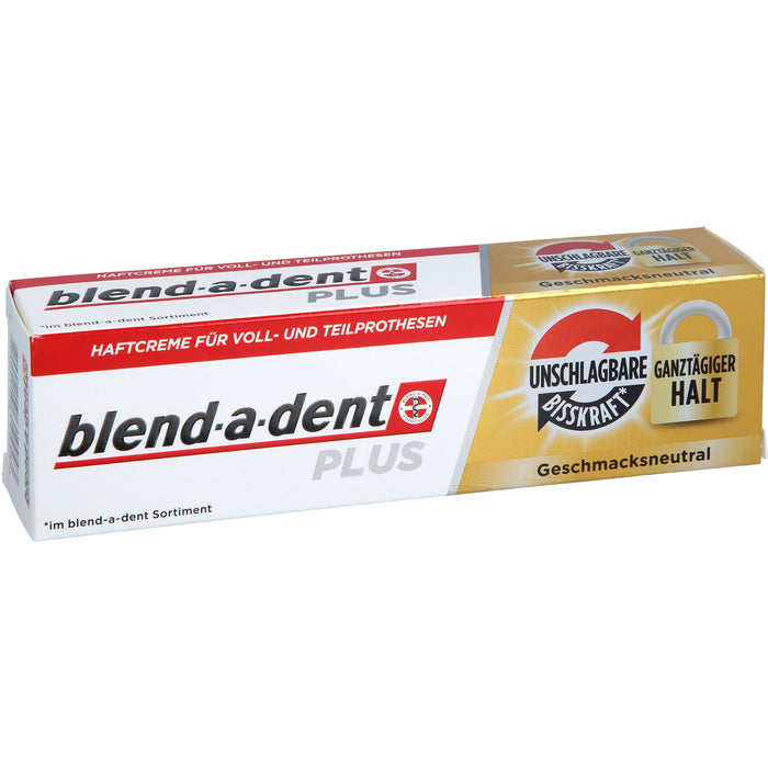 Blend-a-dent plus Haftcreme unschlagbare Bisskraft, 40 pcs. Cream
