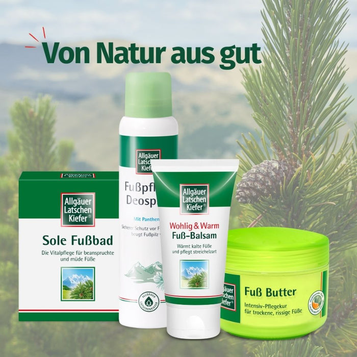 Allgäuer Latschenkiefer Wohlig & Warm Fuß-Balsam, 75 ml Baume