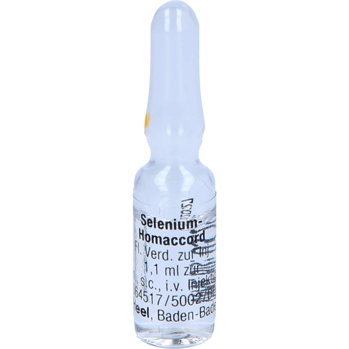 Selenium-Homaccord  Inj.-Lsg., 10 pc Ampoules