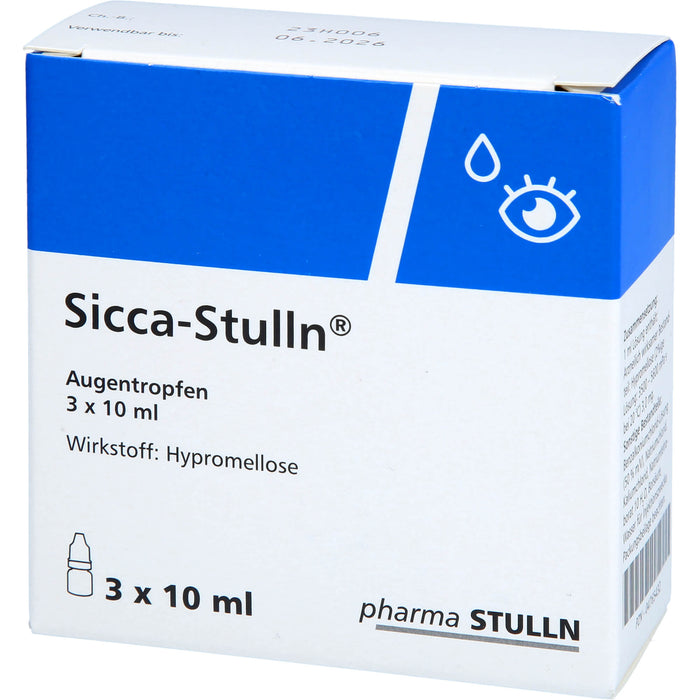 Sicca-Stulln Augentropfen für trockene Augen, 30 ml Solution