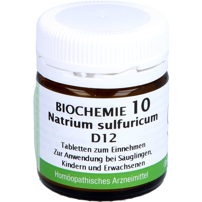 Biochemie 10 Natrium sulfuricum Bombastus D12 Tbl., 80 St TAB