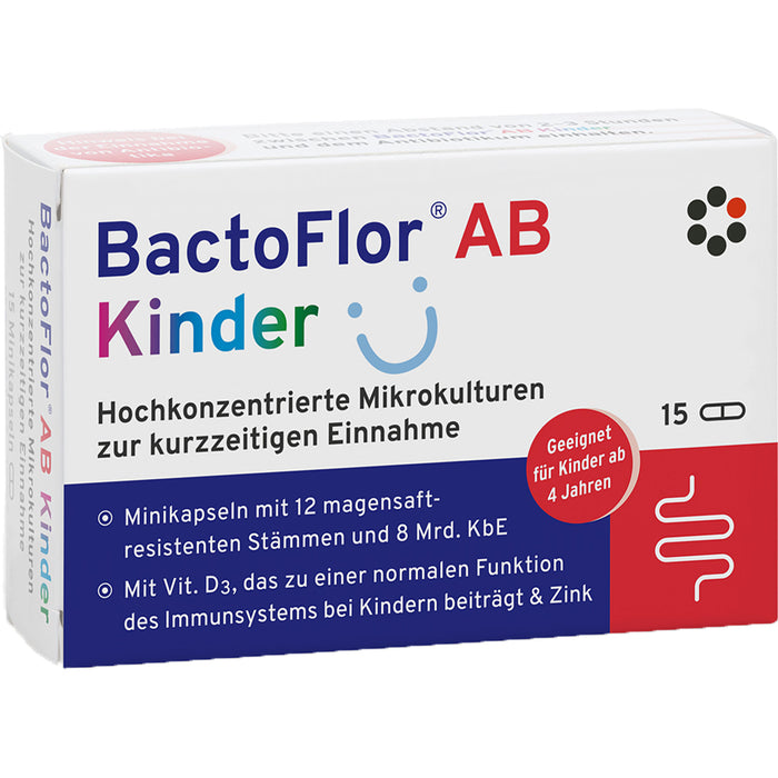 Bactoflor AB Kinder Hartkapseln, 15 St. Tabletten