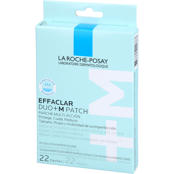 La Roche-Posay Effaclar DUO+M Patch dreifach-wirksames Anti-Pickel Pflaster, 20 pc Pansement