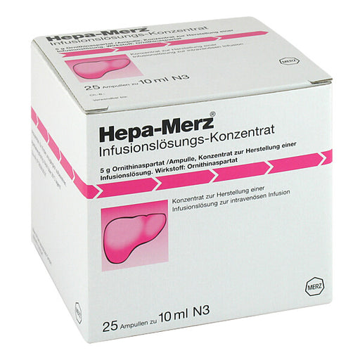 Hepa-Merz Infusionslösungs-Konzentrat bei gestörter Entgiftungsleistung der Leber, 250 ml Lösung