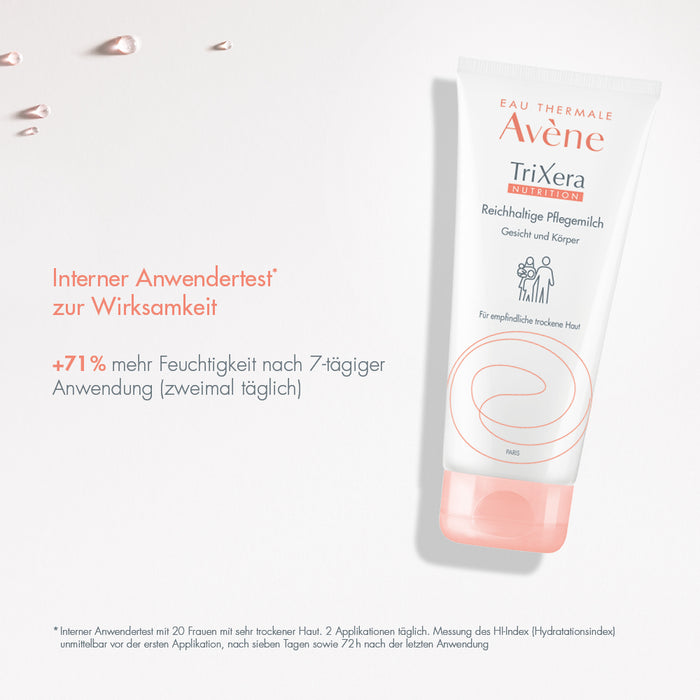 Avène TriXera Nutrition Reichhaltige Pflegemilch, 200 ml Creme