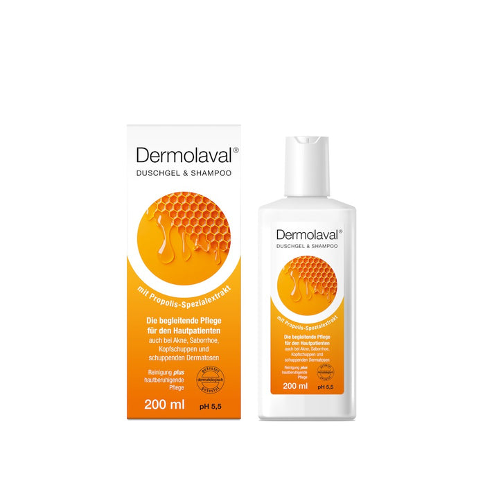 Dermolaval für den Hautpatienten Duschgel+Shampoo, 200 ml 
