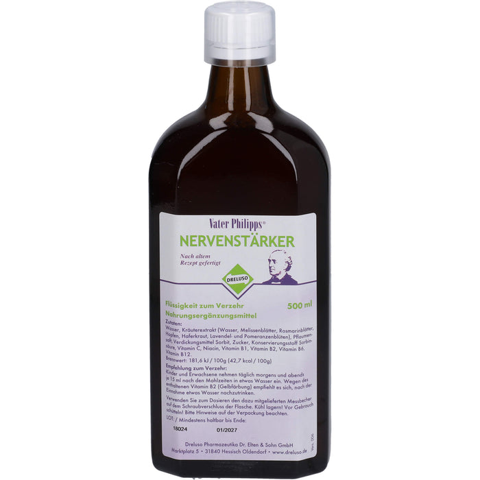 Vater Philipps Nervenstärker Flüssigkeit, 500 ml Solution