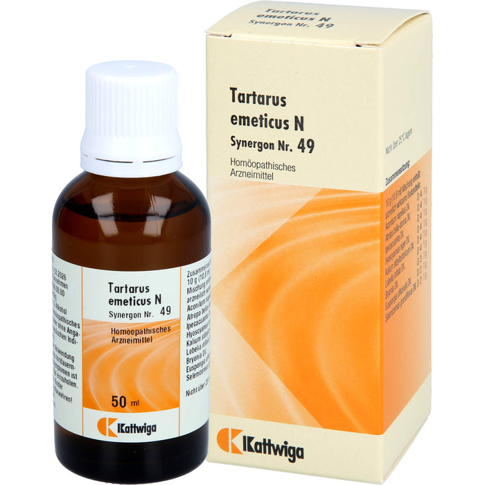 Synergon Komplex 49 Tartarus emeticus N Tropf., 50 ml TRO