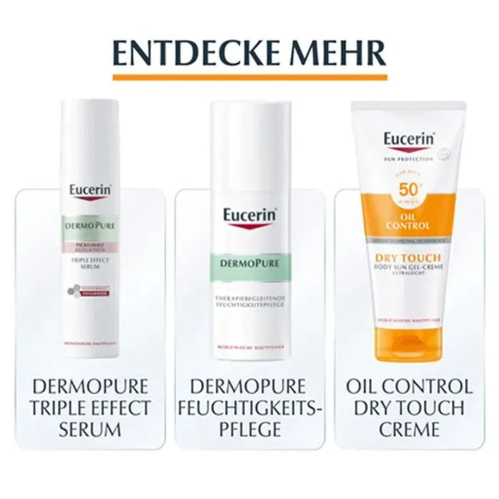 Eucerin Oil Control Face Sun Gel-Creme LSF 50+, 50 ml Crème