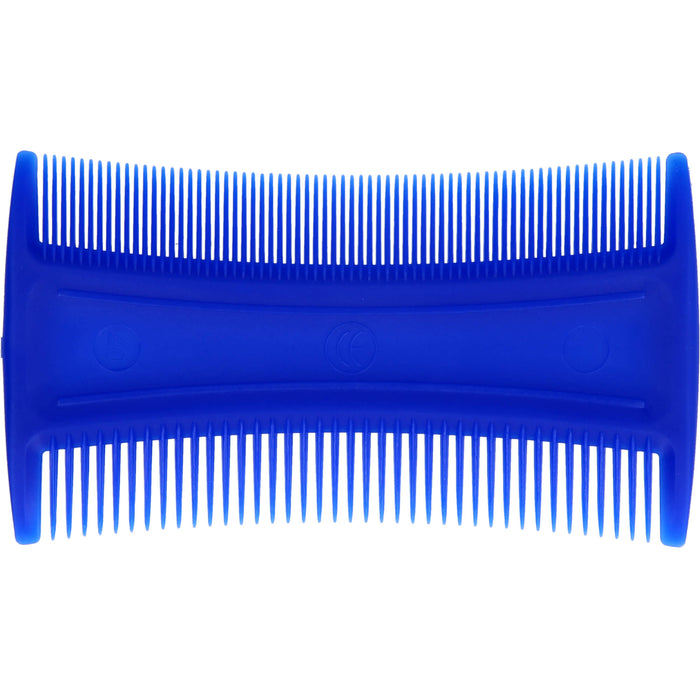 Nissenkamm aus Kunststoff blau, 1 St 