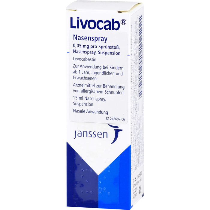 Livocab Nasenspray Reimport EurimPharm, 15 ml Lösung